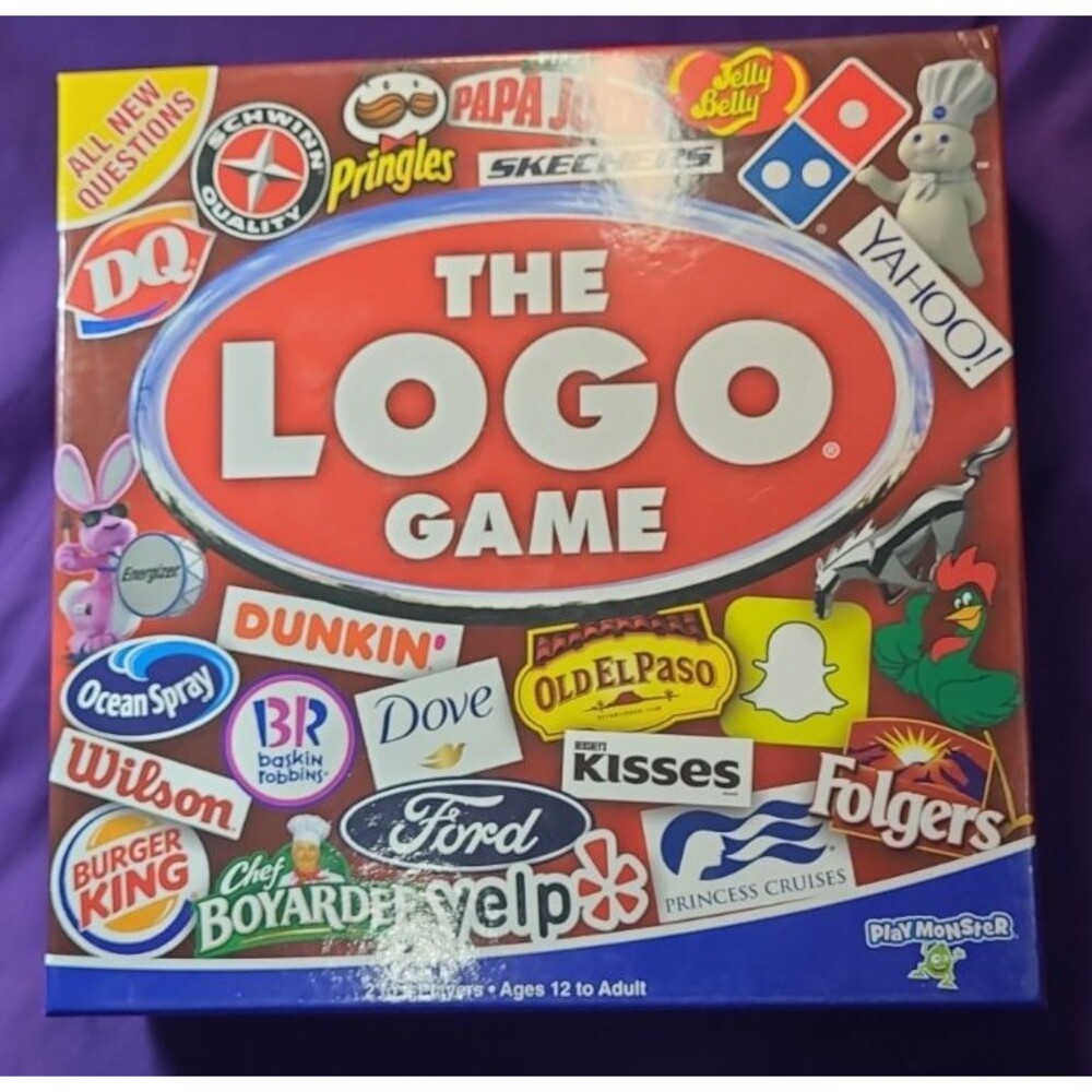 The Logo Game New 2020 Edition Family Board Games. Good Gift Idea. Sealed